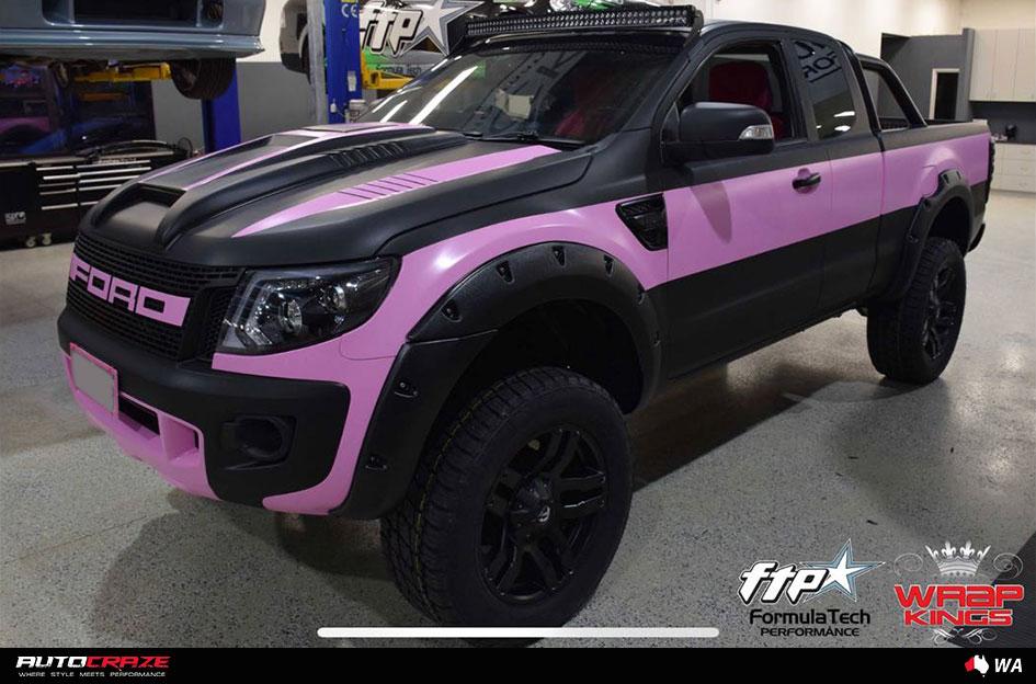 FORD RANGER PUMP MATTE BLACK